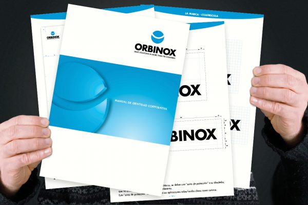 ORBINOX diseño gráfico corporativo